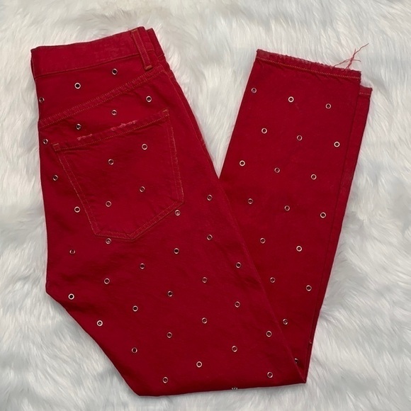 Citizens of Humanity Red Denim Jeans - Picture 1 of 11